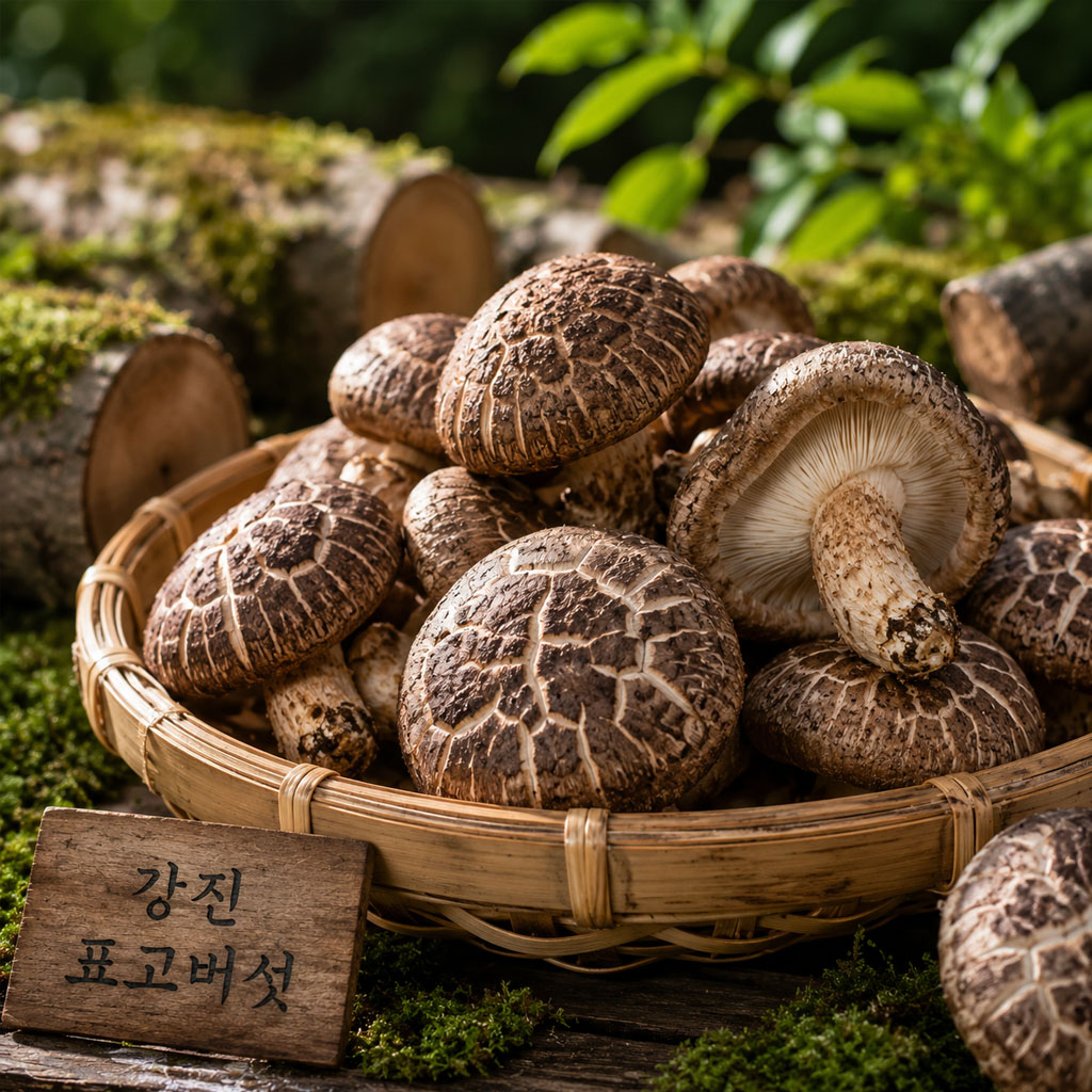 강진 표고버섯